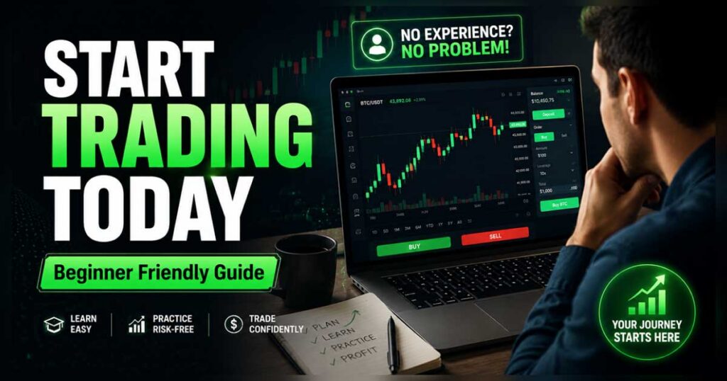 How to start online trading without experience using beginner trading strategies and demo accounts
