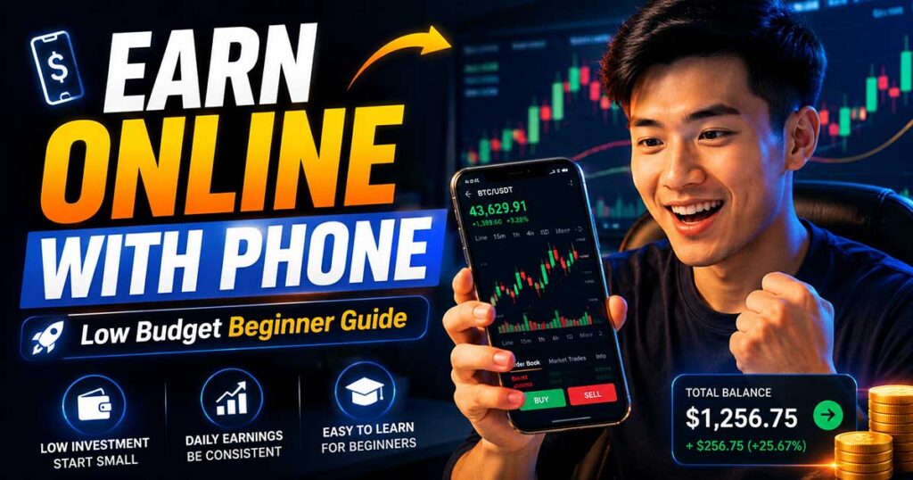 earn money online using smartphone for beginners