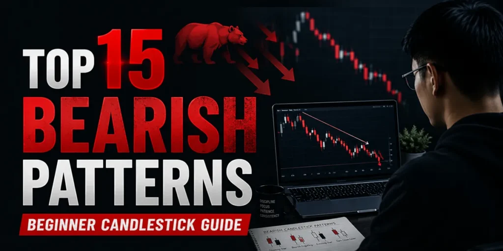 Top 15 bearish candlestick patterns beginner guide thumbnail
