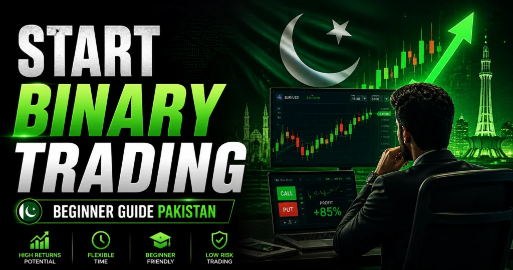 how to start binary trading in Pakistan beginner guide